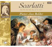 SCARLATTI: Sonatas Vol. IX (K 372-427) [CD de audio] Pieter-Jan Belder (Harpsichord) and Domenico Scarlatti