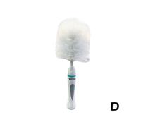 (D) Spolverino elettrico, spazzola telescopica manuale per la pulizia della polvere, panno per la rimozione