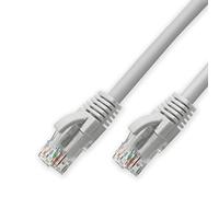 D.Square - Cable Ethernet Internet LAN 0,3m, Cat.6 U/UTP Gris, Cable de Red LSOH, Conector Rj45, 1 GB/S, Ideal para Router/Móderms, Switch, Repetidor, Ordenador, Portátil, Red Locales.