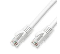 D.Square - Cable Ethernet Internet LAN 1m, Cat.6 U/UTP Blanco, Cable de Red LSOH, Conector Rj45, 1 GB/S, Ideal para Router/Móderms, Switch, Repetidor, Ordenador, Portátil, Red Locales.