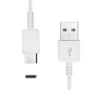 D.Square- Cable USB a Tipo C 3A 1.2M, Cargador Tipo C Carga Rápida y Sincronización, Compatible para Galaxy S20/S10/S9/S8/M51/M31/M21, Huawei P40/P30/P20, Redmi Note 9 Pro/9/8 (Blanco)