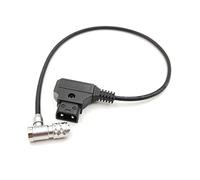 D-tap a 2 pines BMPCC 4K 6K Pro Cable de alimentación para Blackmagic Pocket Cinema Camera Weipu SF6 2 pines hembra de D-tap Gold Mount V Mount Battery