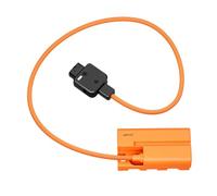 D Tap en NPF batería falsos cable trenzado maniquíes adaptador de acoplamiento para F970 F770 F750 F960 F950 Accesorios D Tap falso