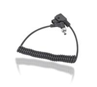 D-Tap para bloquear el cable de alimentación del monitor de CC, cable de alimentación en espiral de CC Cable de alimentación de resorte con bloqueo para dispositivos de video PIX E7 PIX E5 7 Pantalla