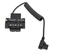 D - Tap para NP - F970 F750 F550 Adaptador de alimentación para batería ficticia, acoplador CC para cámaras y monitores LED de la Serie NP-F de, Salida Triple con PD de Tipo C