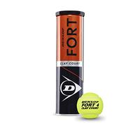 Fort Clay Court Bote De 4 Pelotas , color:amarillo , talla:nosize Dunlop