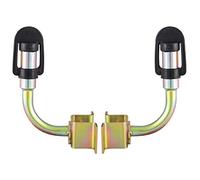 D-TECH 2 Piezas Soporte luz giratoria,Soporte rotativo Universal,Con Cable de conexión,Norma DIN 14620,Soporte para lámpara giratoria,Soporte rotativo para tractores,Vehículos agrícolas(DTB205)