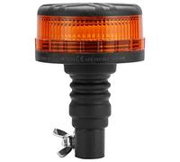 D-TECH LED 12/24V Luz de Advertencia Luz Estroboscópica Rotativo Luces de Emergencia DIN flexible Homologado para Tractor Camion Vehículo Remolque