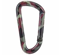 D Type Carabiner Aluminium Alloy Hanging Hook with Anti Rust High Strength | Versatile hanging hook for backpack key rings kettles tents ropes and outdoor camping fishing hiking traveling