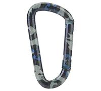 D Type Carabiner Aluminium Alloy Hanging Hook with Anti Rust High Strength | Versatile hanging hook for backpack key rings kettles tents ropes and outdoor camping fishing hiking traveling
