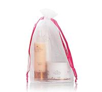 D.VINITY Kit Belleza Tropical Splash - Pack Protección Solar, Champú + Mascarilla + Acondicionador, Cabellos Secos, Nutre y Repara, Rico en Vitamina C, Filtro UV