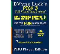 D.Vyne Luck’s Pick 3 Full Visual Trap System™ - Pro Player New Jersey Edition: Master the Patterns. Sharpen Your Strategy. Play Like a Pro (D.Vyne ... Pick 3 Workbooks | Standard and Pro Player)