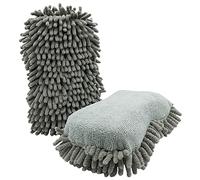 D&W The Motion Corporation Esponja de Microfibra Chenilla 325360, Color Gris