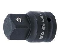 D-Work - Adaptador de llave de vaso de impacto hembra (20 mm, 3/4), macho 25 mm (1), acero resistente, adaptación y robustez