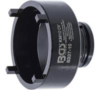 D-Work - Buje de espiga KM10 para exterior, acero resistente, fijación segura, Pro