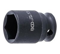 D-Work - Buje de impacto (seis hojas, 1/4, 13 mm, acero resistente, uso profesional y preciso
