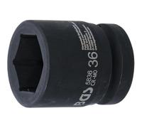 D-Work - Buje de impacto (seis hojas, 36 mm, 25 mm, acero resistente, uso profesional)