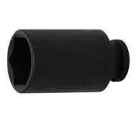 D-Work - Buje de impacto (seis hojas largas, 12,5 mm, 1/2), 32 mm, acero resistente, uso profesional, zonas difíciles