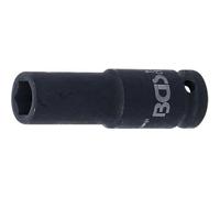 D-Work - Buje de impacto (seis hojas largas, 12,5 mm, precisión y robustez, acero, Pro