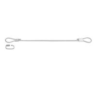D-Work - Cable de seguridad para compresor, 108 x 66 x 172 mm, resistente y fiable, acero