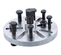D-Work - Extractor de polea de cigüeñal universal, 21,2 x 5,8 x 21,5 cm, acero resistente, desmontaje fácil y seguro