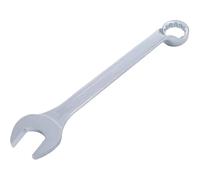 D-Work - Llave mixta acodada de 60 mm, acero resistente, agarre y manejabilidad óptimos, zonas difíciles