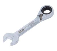 D-Work - Llave mixta de trinquete corto reversible (10 mm, precisión y manejabilidad, acero, zonas difíciles