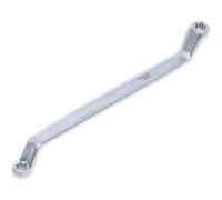 D-Work - Llave poligonal doble puntas perfil E10 x E12-21 x 21 x 208 mm, acero resistente, precisión y durabilidad