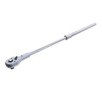 D-Work - Trinquete reversible extensible 20 mm (3/4) 600-985 mm - Acero, ajustable y práctico, Pro