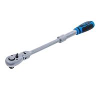 D-Work - Trinquete reversible extensible de 12,5 mm (1/2) 350-490 mm - Inox, Inclinable - Precisión y comodidad de uso