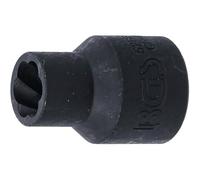 D-Work - Vaso en espiral con extractor de tornillos (12,5 mm, 11 mm, extracción fácil y eficiente, zonas difíciles