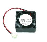 D02X-12TS2 DC 12V 0.4A mini Cooling Fan 2 Line 2.5CM