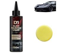 D1 Glass Polishing Liquid,Car Glass Polishing Compound Kit,Anti Fog Hydrophobic Coating Spray, Oil Film Remover,Removes Swirls, Scratches,Wiper Marks & Oil Film (1 pcs)