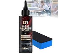 D1 Glass Polishing Liquid, D1 Car Glass Polish - Auto Scratch Care Polishing Fluid, Ultimate Paint Restorer, Eliminates Swirls, Wiper Marks & Oil FilmCoatings, Waxes, Oils and More (1PCS)