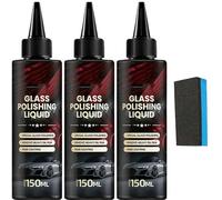 D1 Glass Polishing Liquid,Rowgins D1 Glass Polishing Liquid,Bianca CarGlassPolishing Compound,Bomini CarScratch Remover,Car Compound Windshield Oil Film Remover for Instant Shine (1PCS)