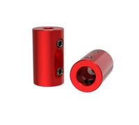 D12L20 diámetro 2mm 3mm 4mm 5mm 6mm 8mm 10mm acoplamiento rígido de aluminio acoplador de eje rígido conector de Motor for barco RC coche avión(3.17-5)