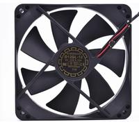D12SL-12 12025 Ultra Quiet Fan, DC12V 19DB Low Noise 2-Wire Monitoring Cabinet Axial Fan