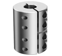 D16L16 Acoplador rígido de eje codificador aluminio integral alto torque Diámetro orificio 3 4 5 8 mm