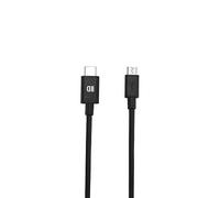 D2 Diffusion D2USBCMICUSB150 - Cable USB Tipo C Macho a Micro USB, Color Negro