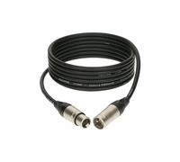 D2 Pro Digital Leads - AES & DMX - OT2000 con XLR 3p de KLOTZ o Neutrik - Ultra flexible - Negro (10)