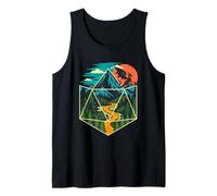 D20 Dice World - Juegos de Mesa RPG D20 Mesa Camiseta sin Mangas