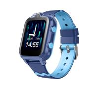 D35-C 4G Phone Kids Smart Watch GPS Tracker Two-Way Video Call Dual-Lens Watch for Children - Blue