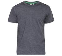 D555 Big & Tall Royal Core - Camiseta para hombre, gris oscuro, 5XL Grande