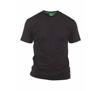 D555 Hombre Talla Grande Premium Algodón Peinado Camiseta Volantes, 1XL-8XL, 8