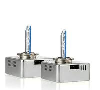 D5S Xenon 8000K Bombillas, 12V 35W Azul-Blanca para Automóviles Faros Delanteros Lámpara HID Kit de Reemplazo. (2 Piezas)
