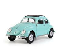 D62MINI Coche de Beetle Retro RC Escala 1:16 RWD Modelo de Drift teledirigido con motor 130 y luz LED, regalo de coche de deriva RC para adultos
