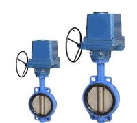 D971X-16Q con abrazadera de válvula eléctrica Manual DN50 65 80 100 125 150 200 1 Uds.(DN100【开关型】)