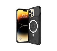 D98S 8500mAh Magnetic Charging Case Compatible for iPhone 14 Pro Max Protective Battery Case Anti-Scratch Power Bank Phone Case Su