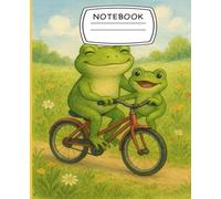 ...d9e Cute Frogs on Bicycle Notebook: Adorable Animal Journal for Kids, Teens & Nature Lovers | 7.5" x 9.25", 100 Pages...