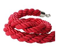 Da 2 Corde Intrecciate con Ganci Metallico per Controllo Folla Corda di Sicurezza in Velluto da 1-2 m per Eventi e Club Corde per Code di Accesso